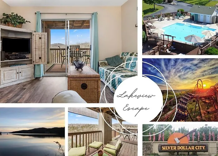 The Cove 9-4 By Sdc, Big Deck, Pool, Hot Tub, Lake View, No Stairs