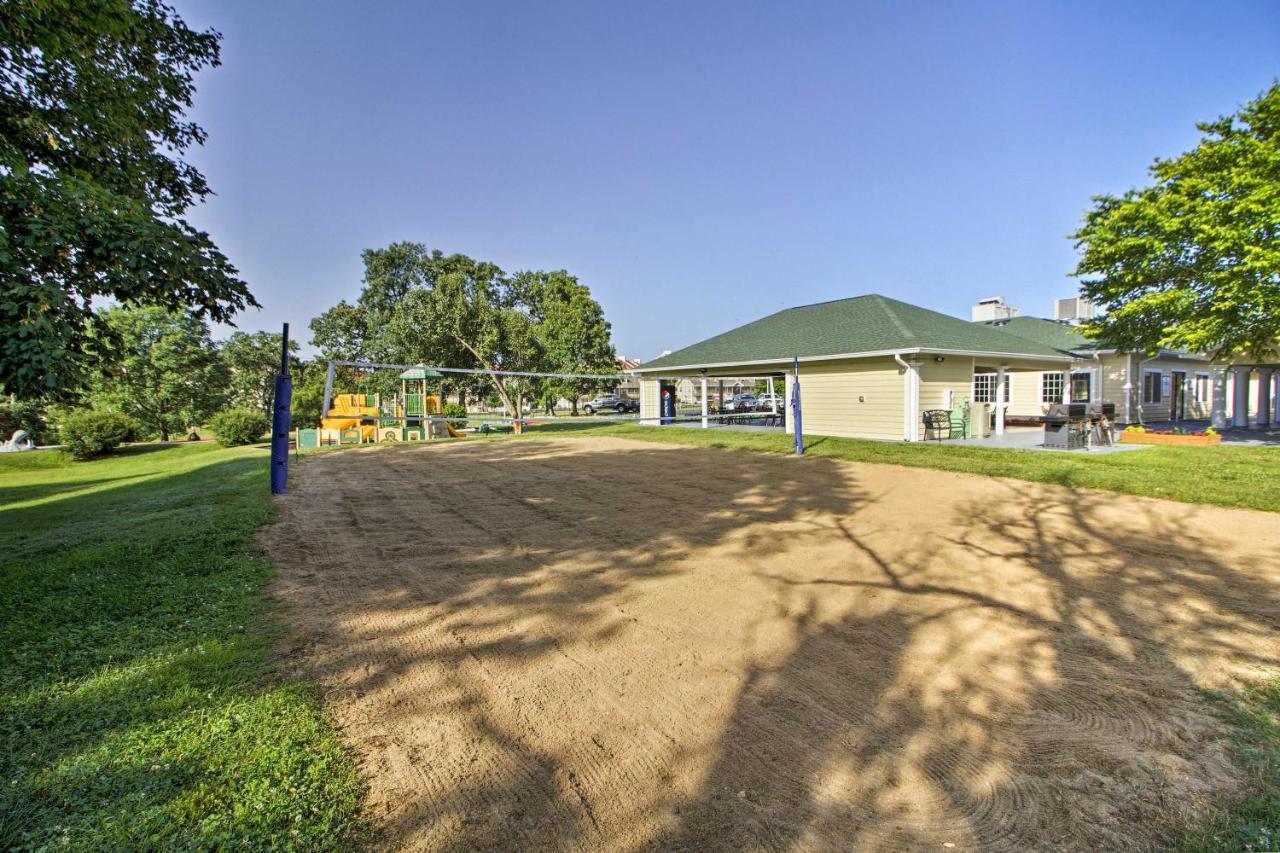 Family With Indoor Pool And Patio