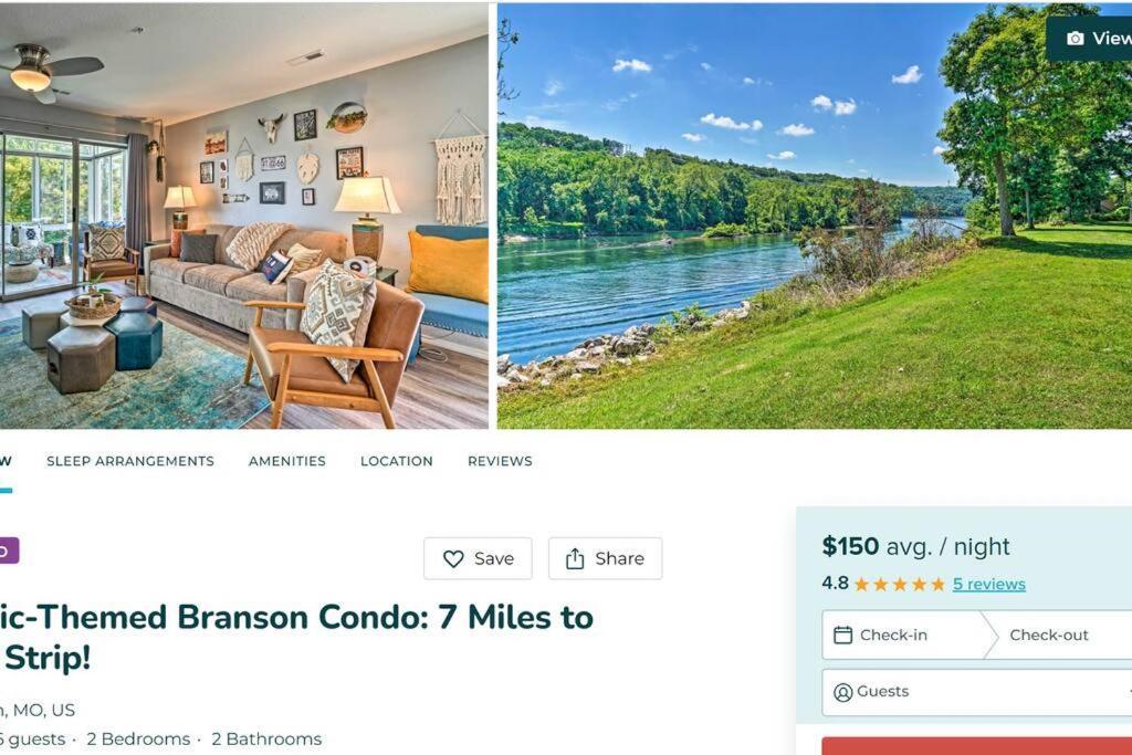 The Bandwagon- Newly Remodeled Near Lake Taneycomo Apartment Branson