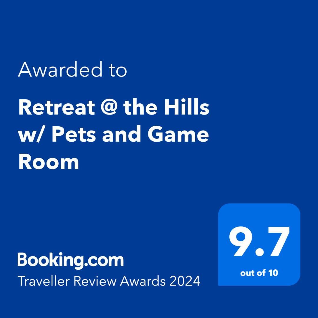 Retreat @ The Hills W/ Pets And Game Apartment *