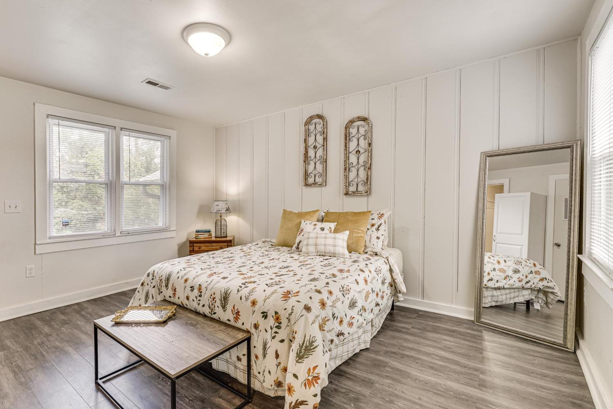 Walk To Dtwn Pet-friendly Home!