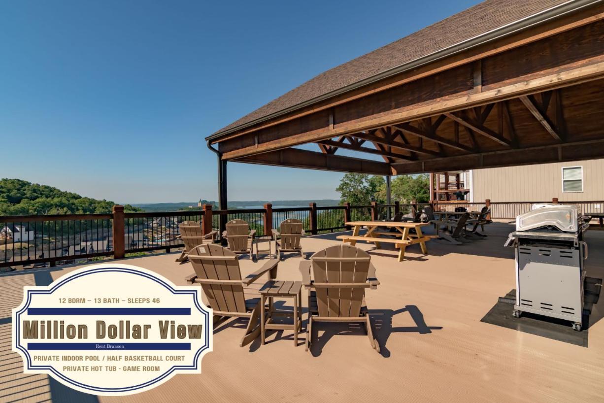 Pvt Indoor Pool-basketball Court-theatre & Hot Tub-games-sleeps 46-table Rock View-free Tickets
