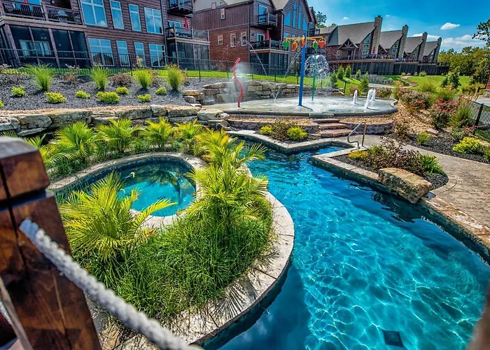 Watermill Cove Resort Lakefront Lodge By Silver Dollar City Pool Lazy River